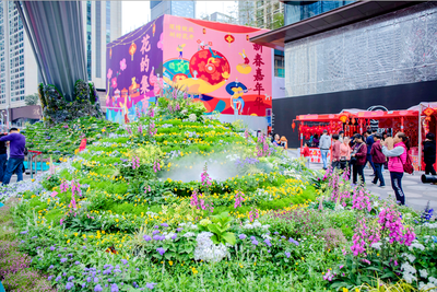 2020深圳迎春花市隆重开市 一场年味十足的花市嘉年华